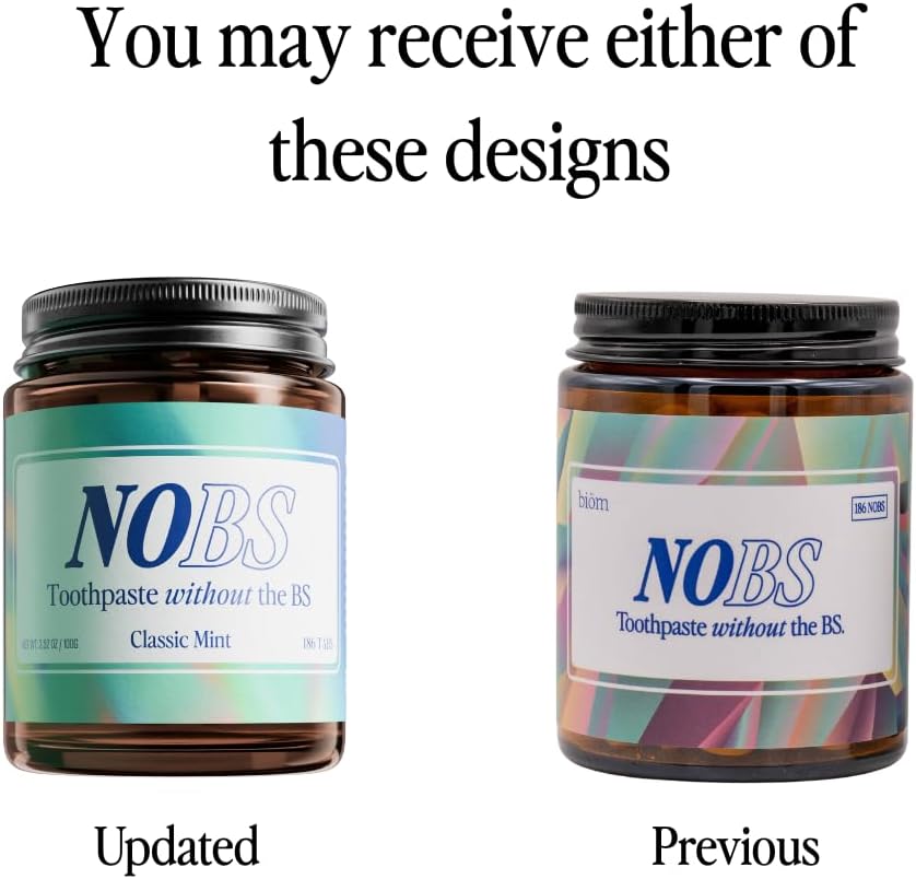 NOBS Toothpaste Tablets